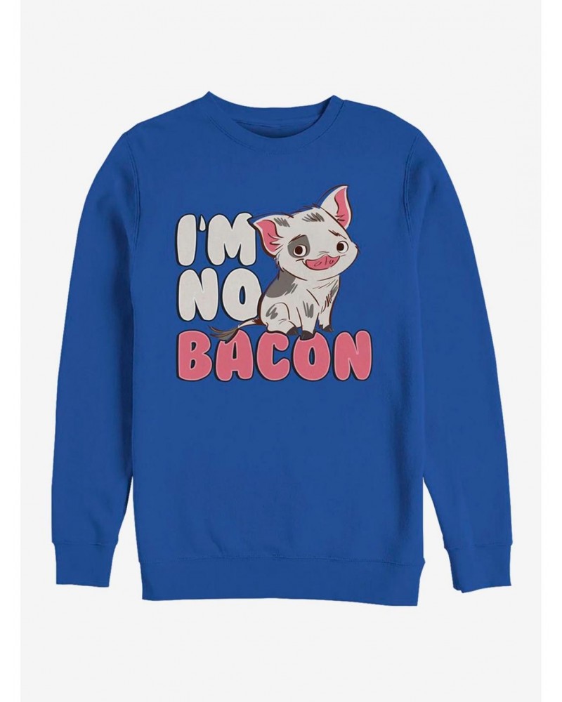 Disney Moana Not Bacon Crew Sweatshirt $8.86 Sweatshirts