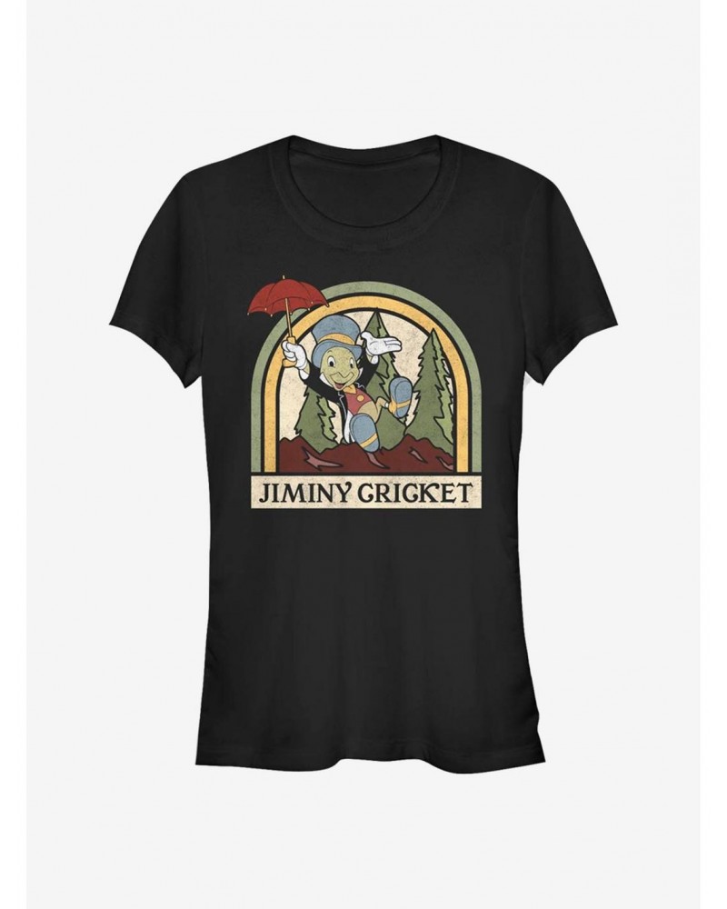 Disney Pinocchio Jiminy Nature Girls T-Shirt $8.19 T-Shirts