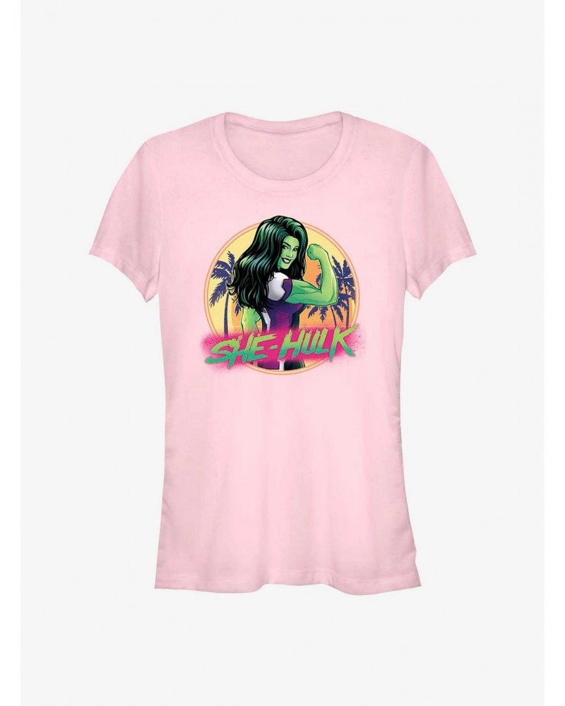 Marvel She-Hulk: Attorney At Law Beach Flex Girls T-Shirt $12.20 T-Shirts