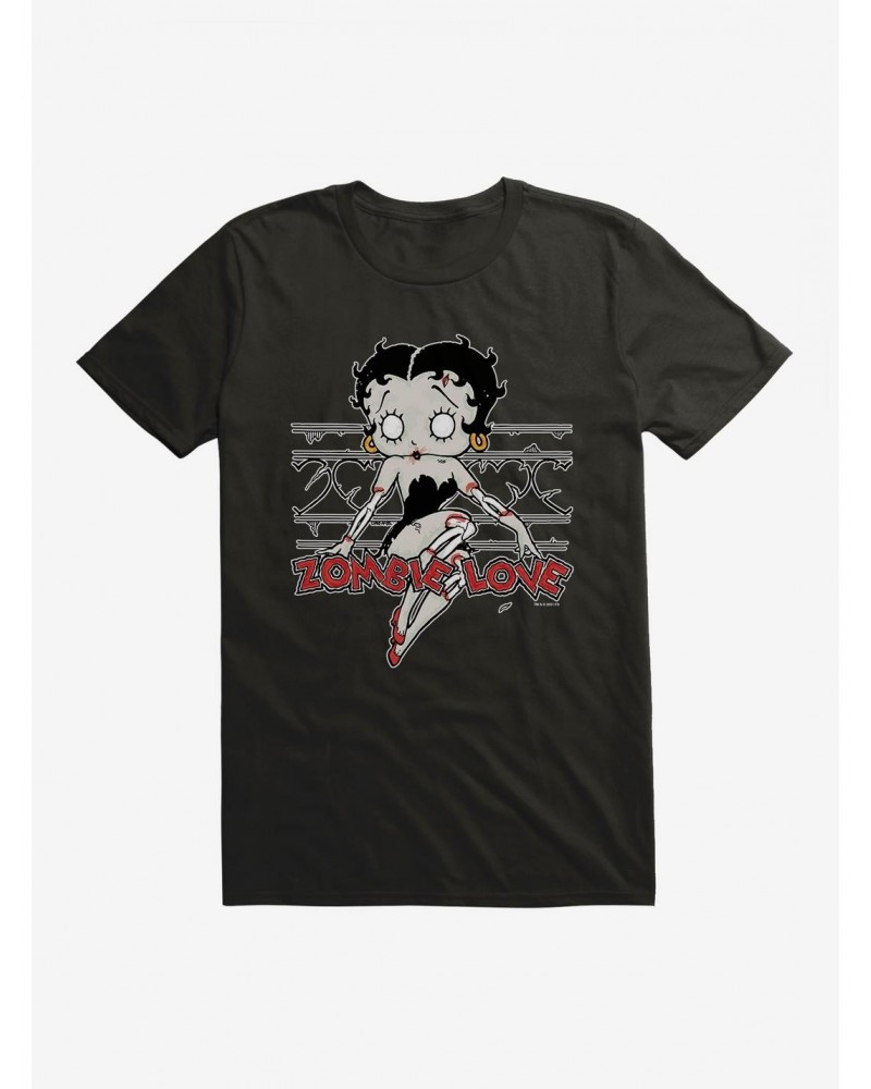 Betty Boop Zombie Love Pose T-Shirt $5.93 T-Shirts
