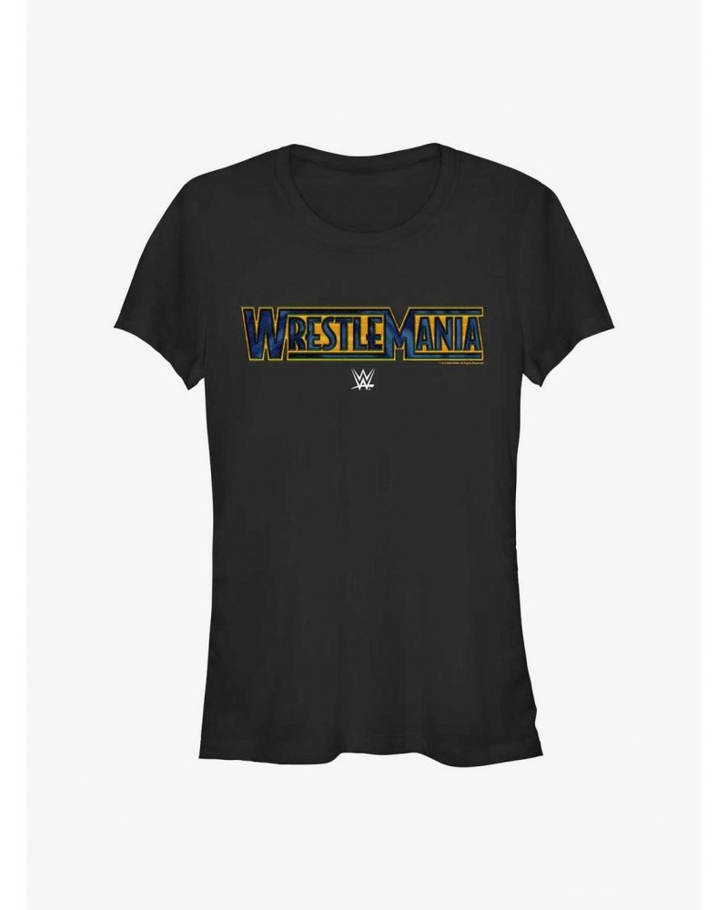 WWE WrestleMania Logo Girls T-Shirt $9.16 T-Shirts