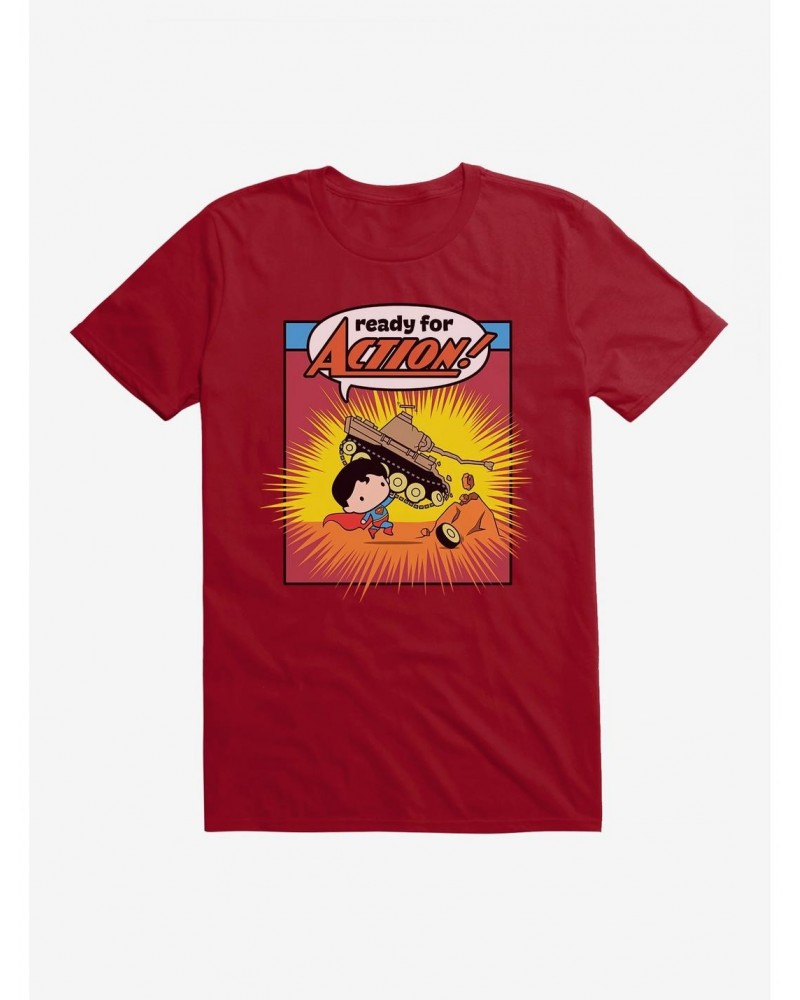 DC Comics Superman Chibi Super Strength T-Shirt $8.99 T-Shirts