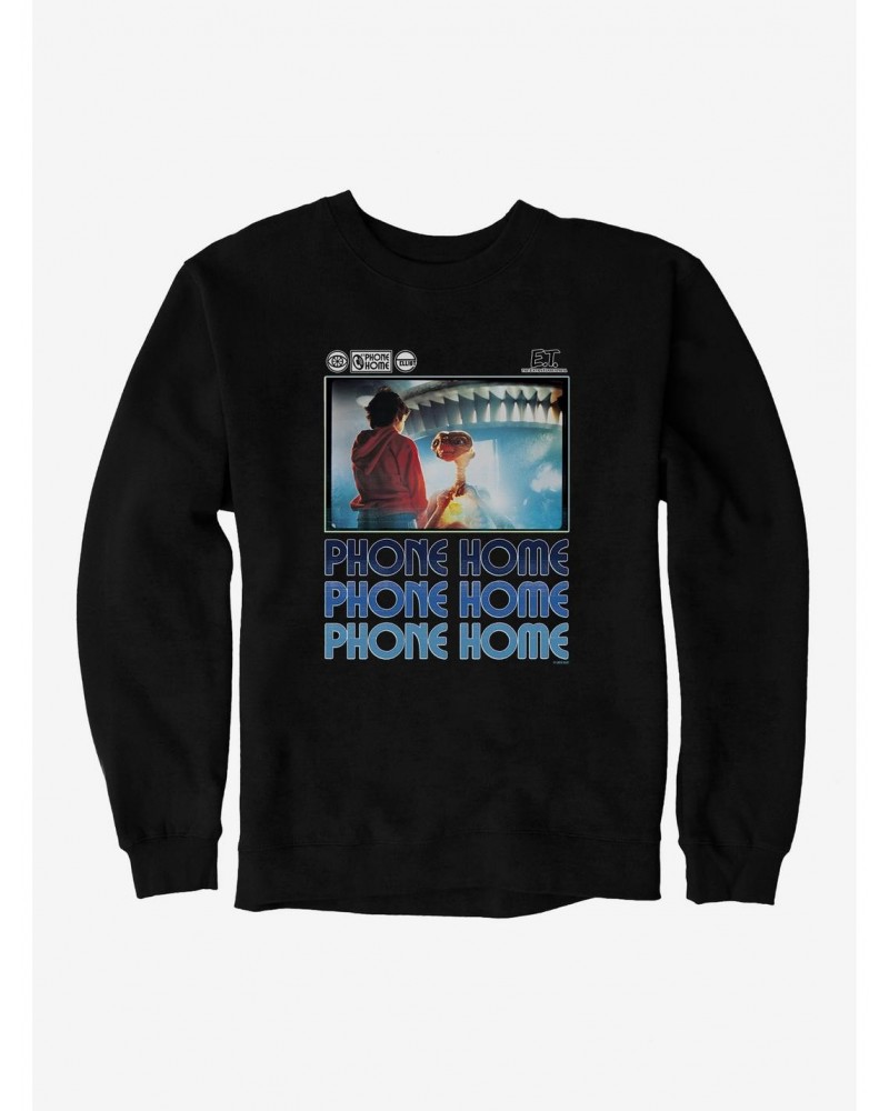 E.T. 40th Anniversary Phone Home Movie Still Sweatshirt $12.92 Sweatshirts
