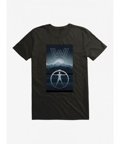 Westworld Grayscale Sunrise T-Shirt $7.65 T-Shirts