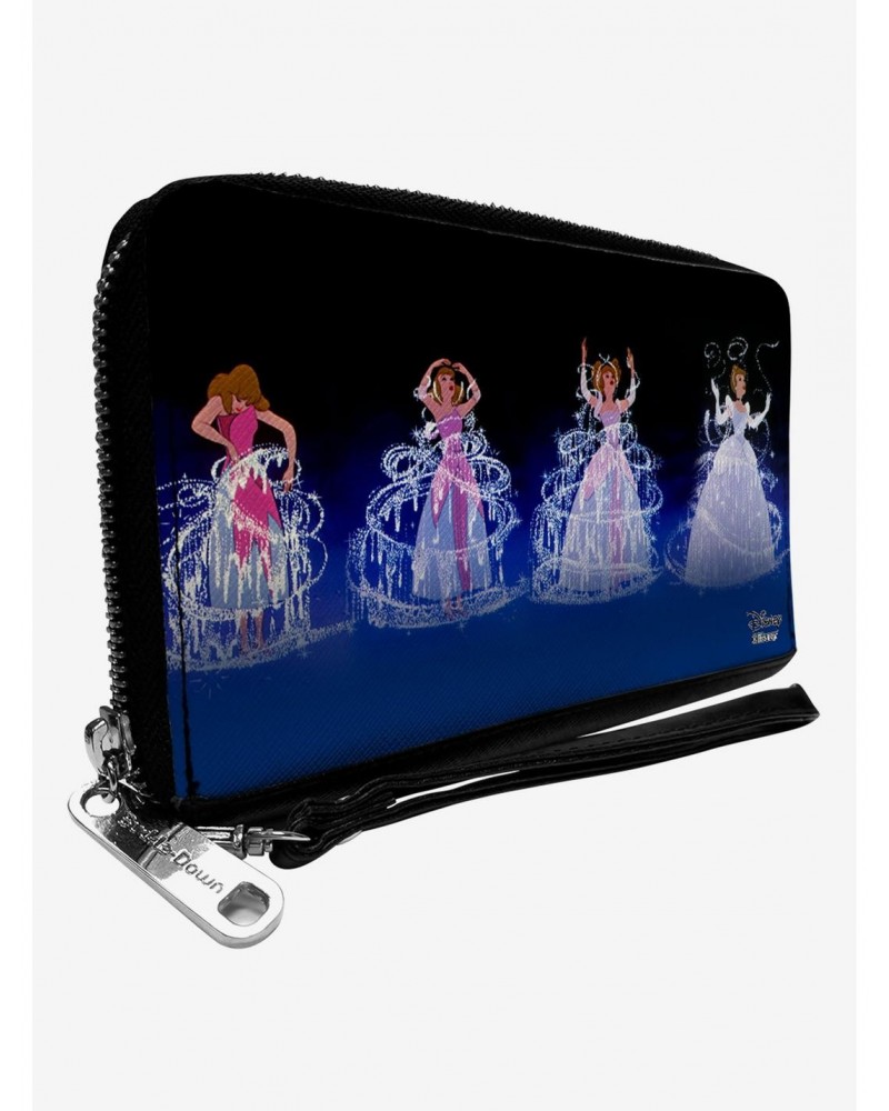 Disney Cinderella Transformation Zip Around Wallet $13.26 Wallets
