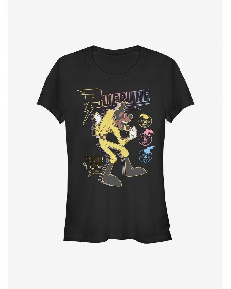 Disney A Goofy Movie Powerline Tour Girls T-Shirt $7.77 T-Shirts
