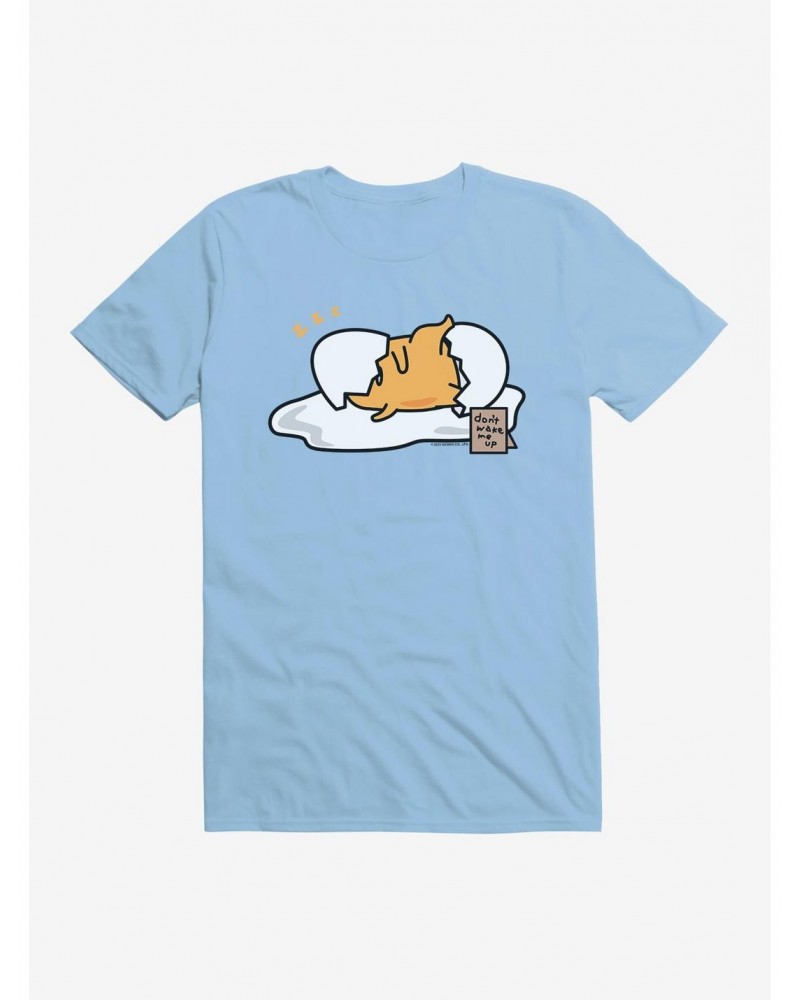 Gudetama Don't Wake Me Up T-Shirt $7.84 T-Shirts