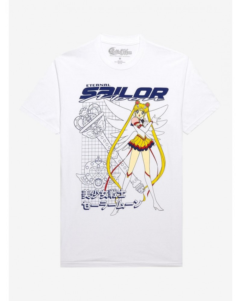 Sailor Moon Eternal Magic Items Graph T-Shirt $6.50 T-Shirts