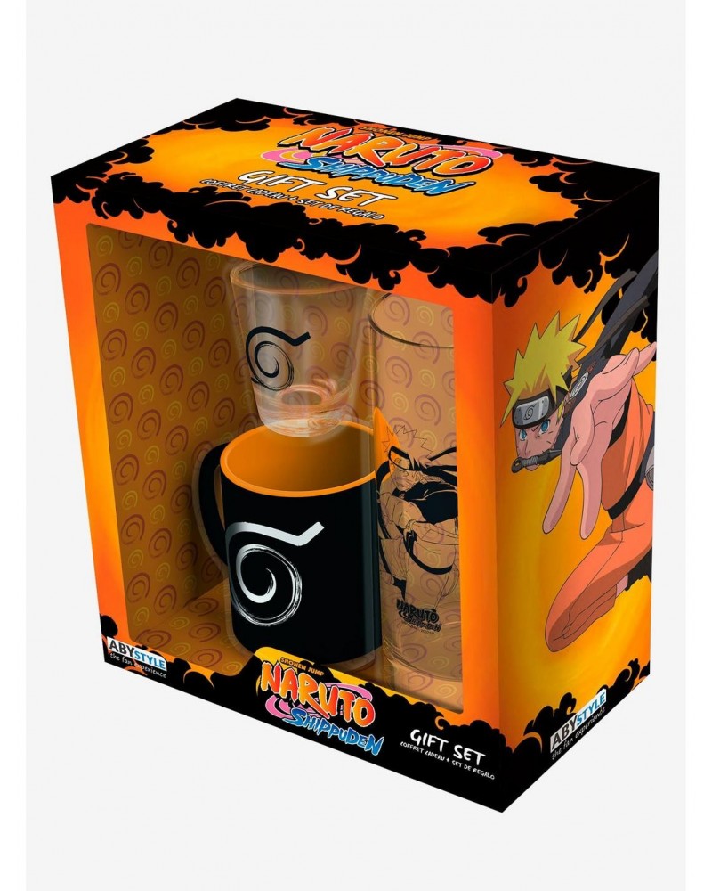 Naruto Shippuden 3 Piece Drinkware Set $9.95 Drinkware Set