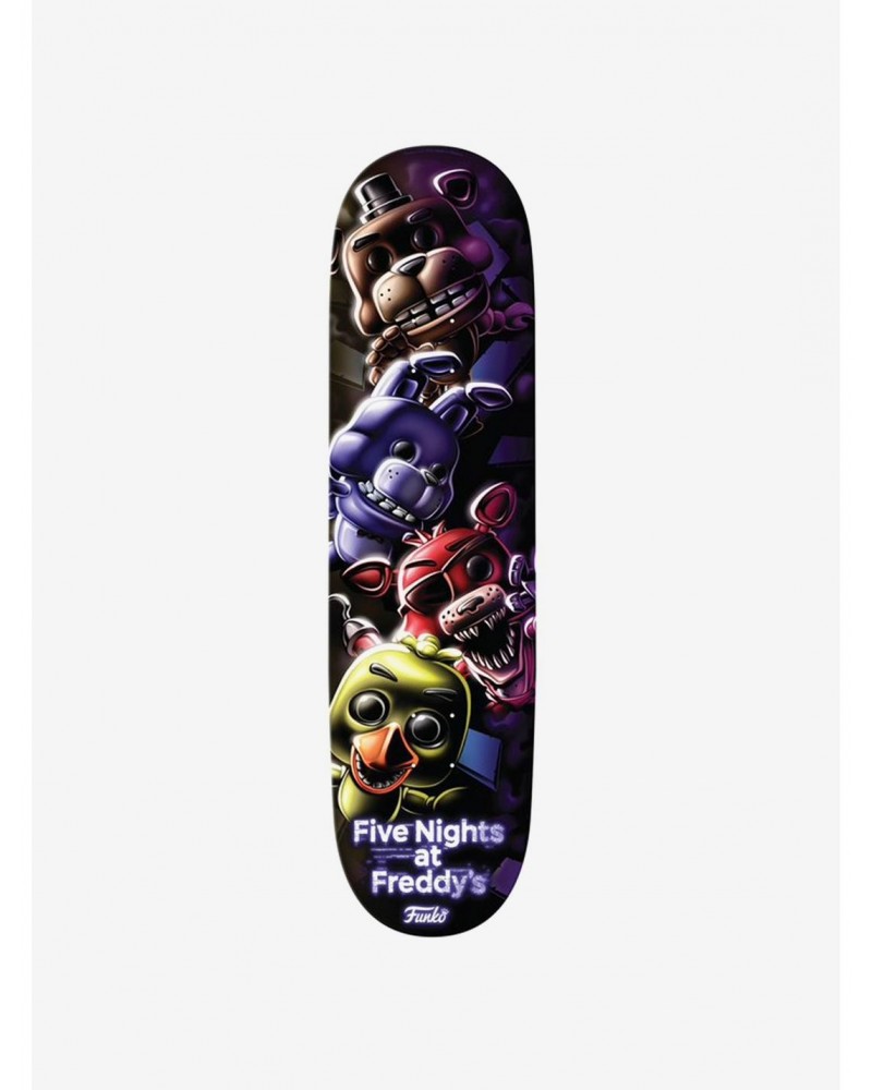 Funko Five Nights At Freddy's: Security Breach Group Skateboard Deck $26.37 Decks