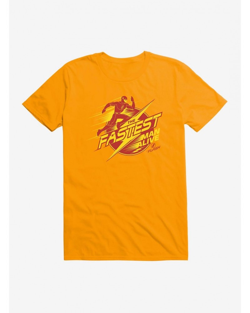 DC Comics The Flash Fastest Man T-Shirt $7.46 T-Shirts