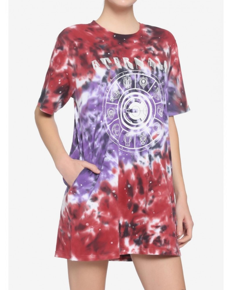 Her Universe Marvel Eternals Cosmic Tie-Dye T-Shirt Dress $5.28 Dresses