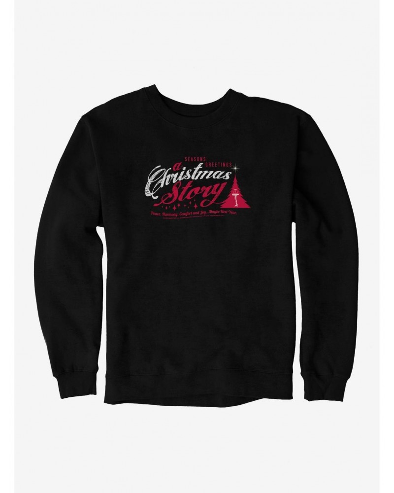A Christmas Story Cursive Logo Sweatshirt $10.04 Sweatshirts