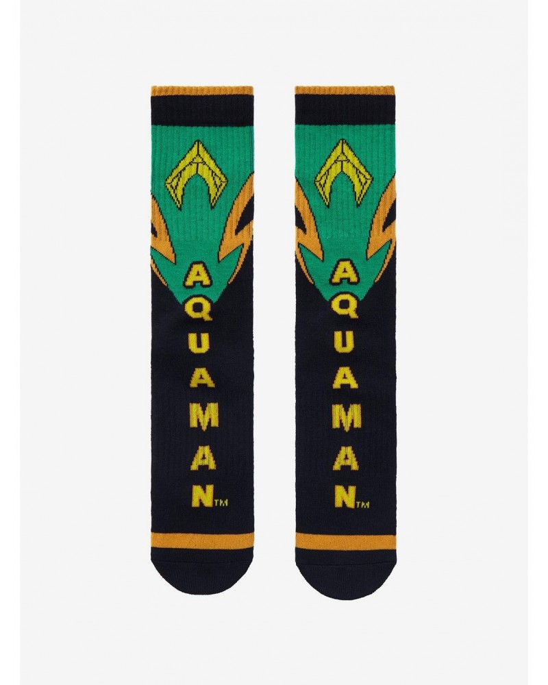 DC Comics Aquaman Costume Crew Socks $2.43 Socks