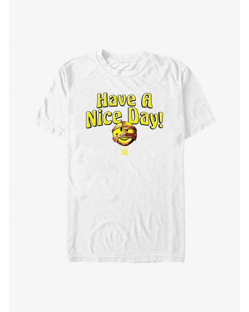 WWE Mick Foley Mankind Have A Nice Day! Icon T-Shirt $6.31 T-Shirts