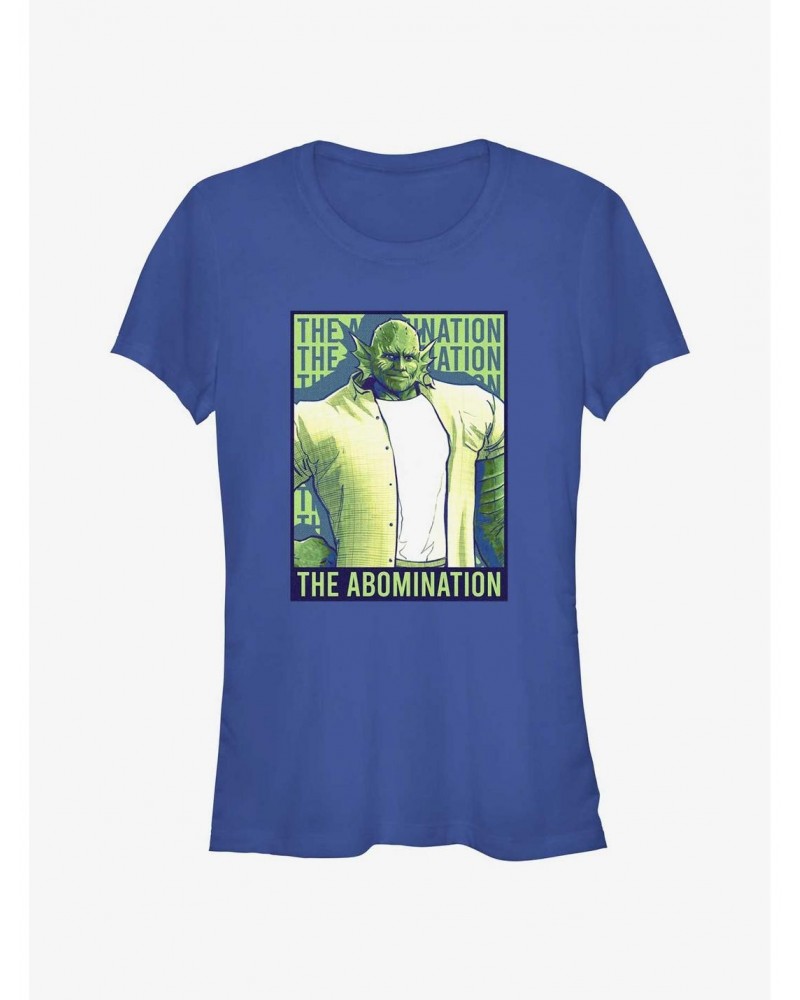 Marvel She-Hulk: Attorney At Law Abomination Propaganda Girls T-Shirt $7.47 T-Shirts