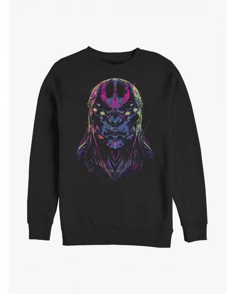 Marvel Eternals Kro Devious Face Crew Sweatshirt $10.04 Sweatshirts